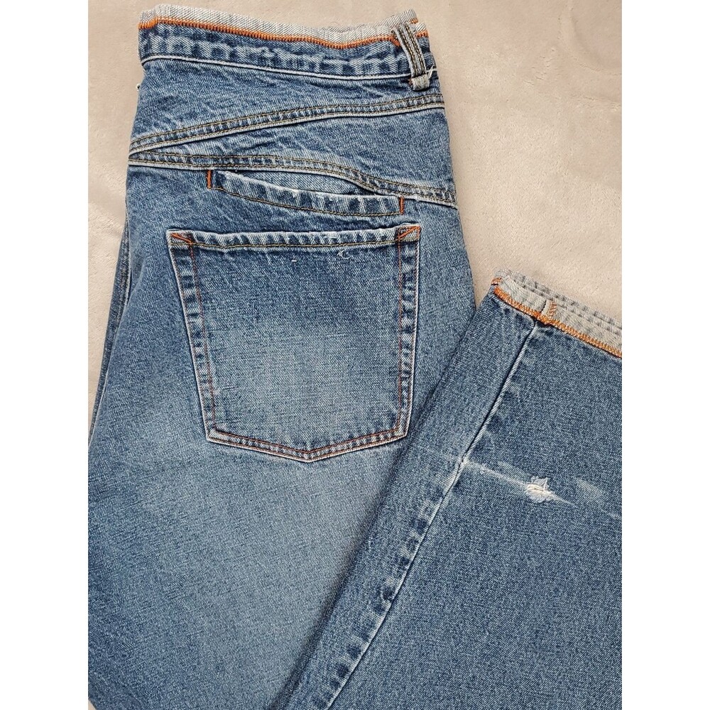 Akademiks | Men's Size 42x32 | Vintage Y2K Benjamin 8-Pocket Heavy Blue Jeans